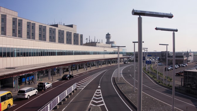 Drop-off service available in Chitose city and at Chitose airport