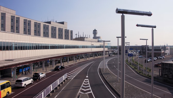 千歳市内および空港乗り捨て回収